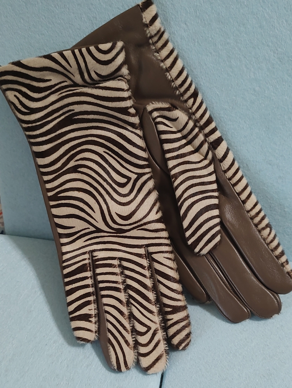 100% Leather Women's Winter Gloves